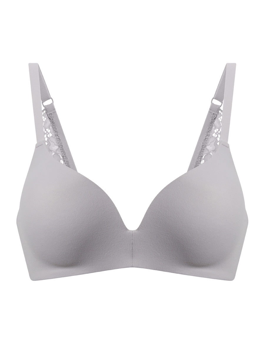 Push-Up Microfiber Plunge Bra
