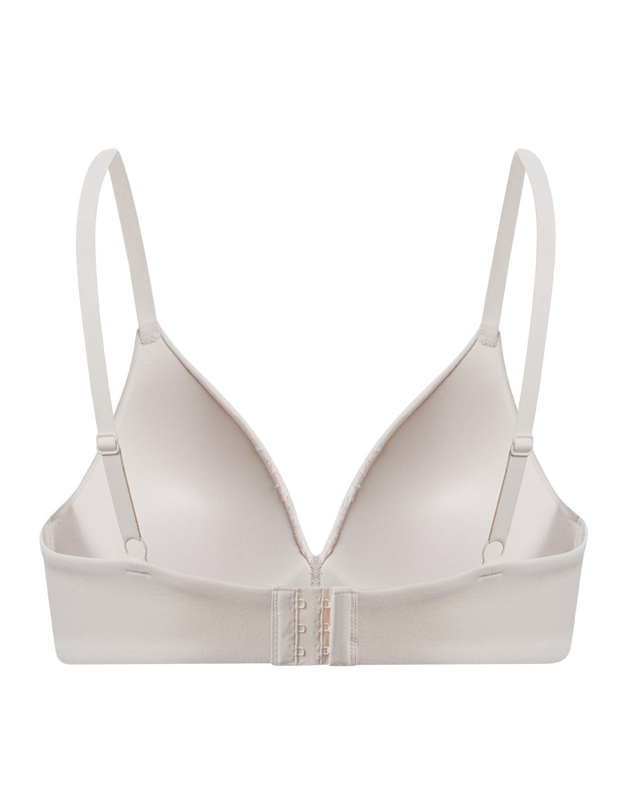 Push-Up Microfiber Plunge Bra