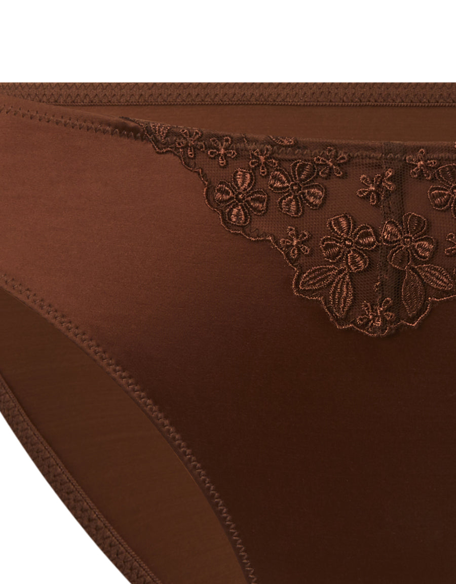Mocha Microfiber Brazilian