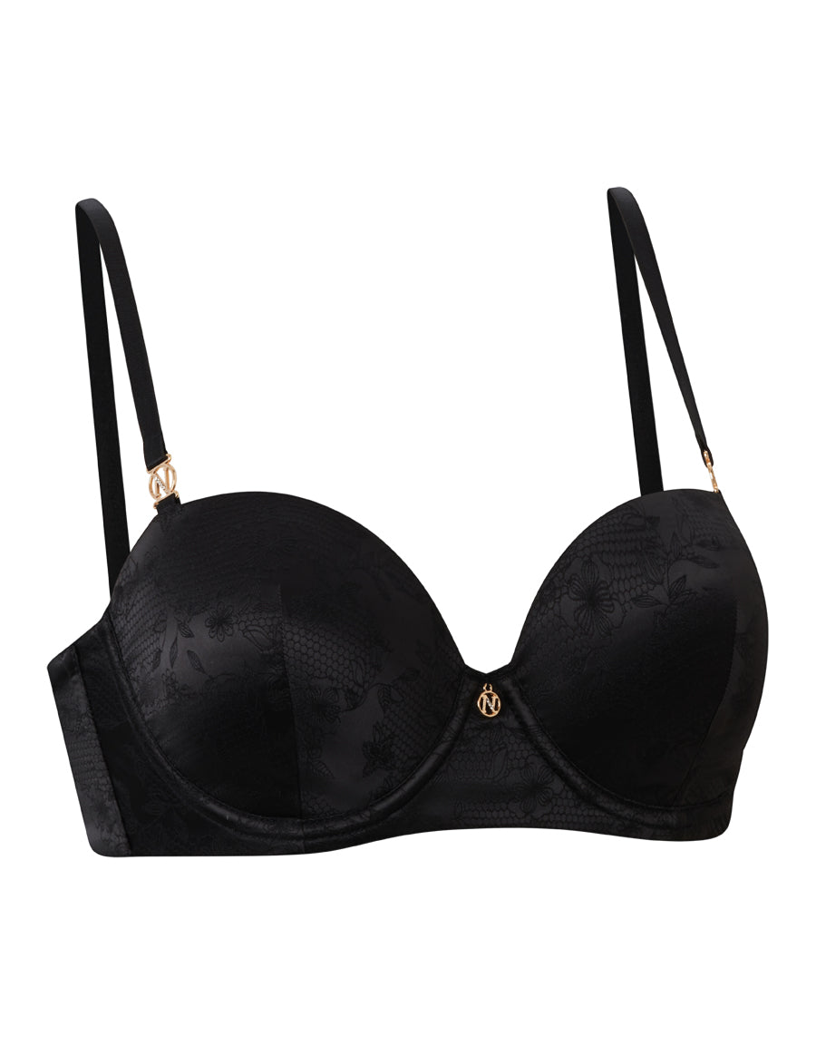 Floral Balconette Bra