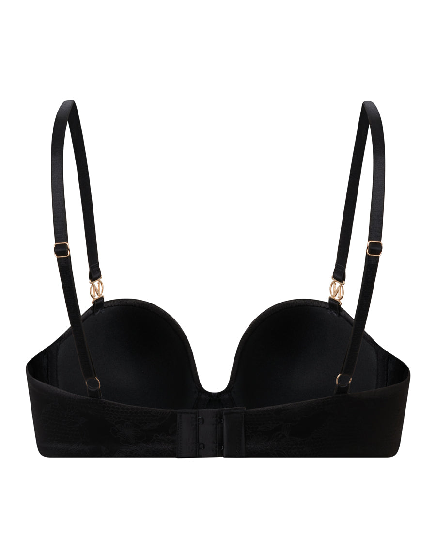 Floral Balconette Bra