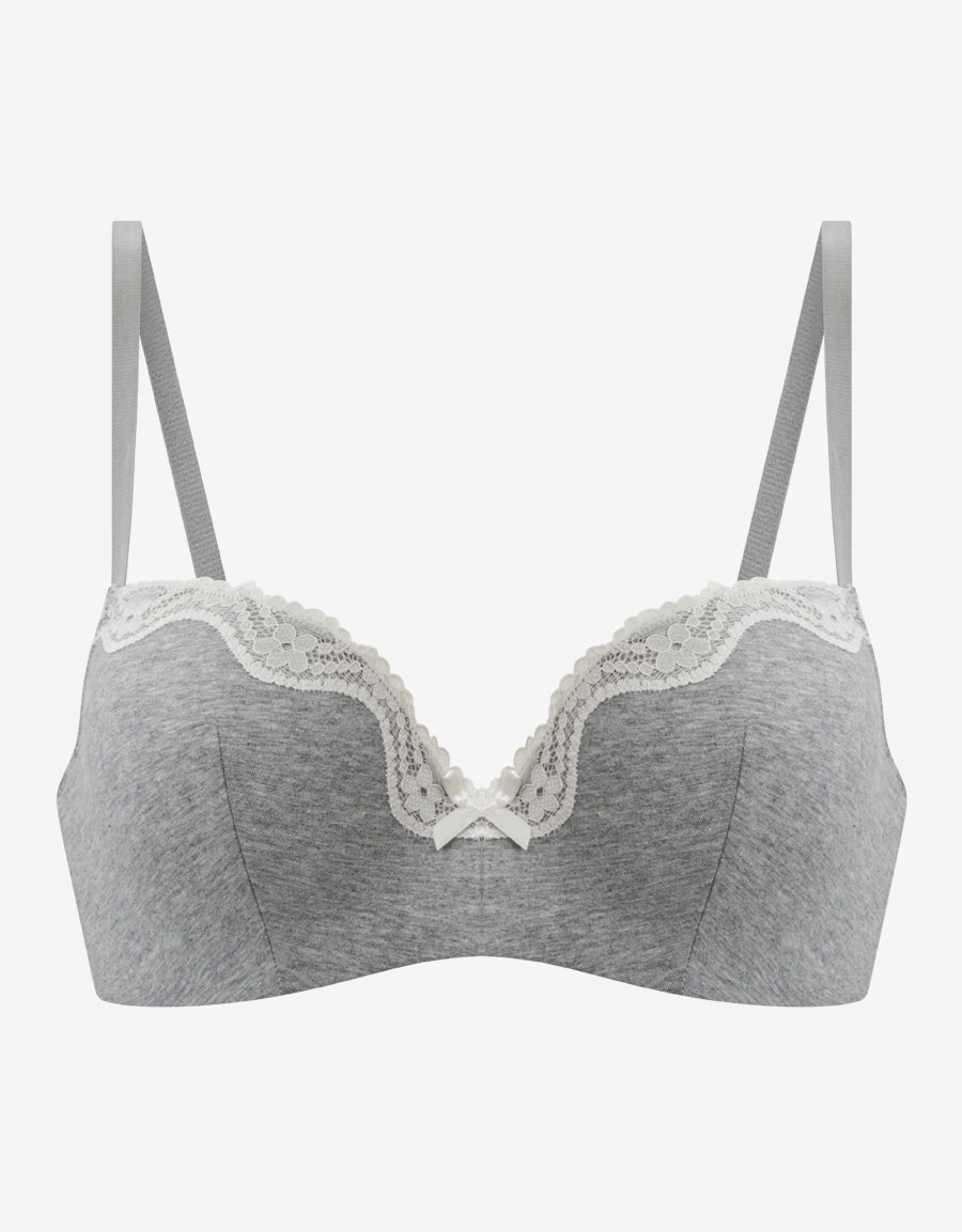 Cotton Balconette Bra