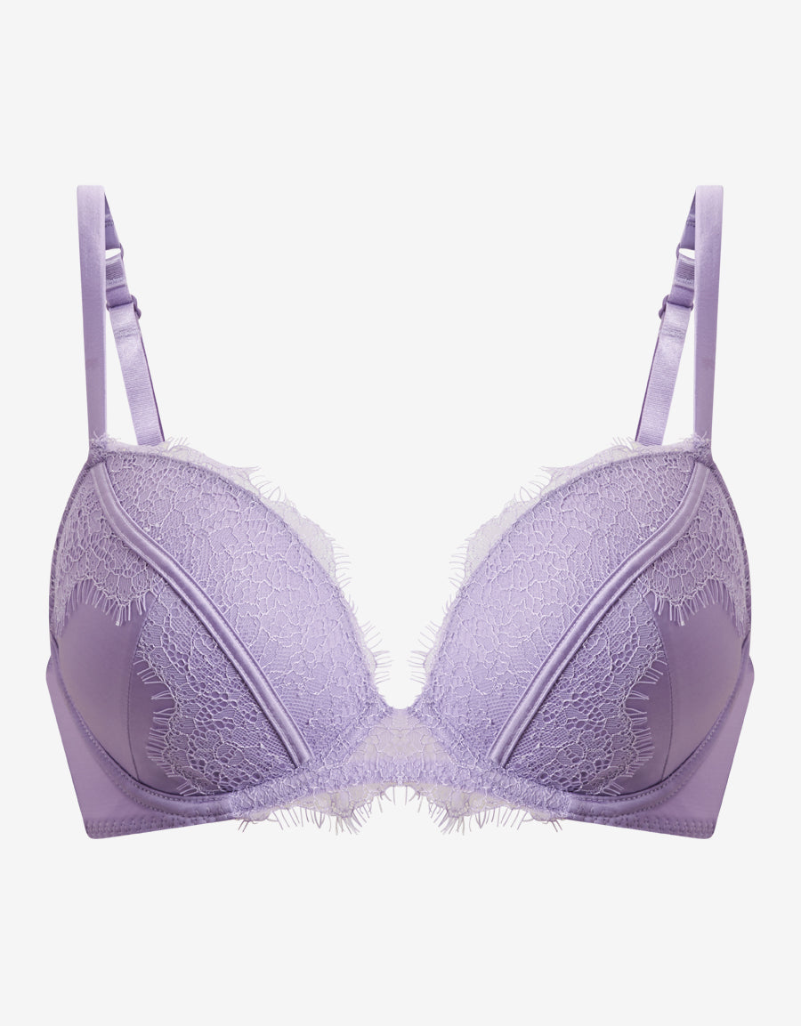 Microfibre Plunge Bra