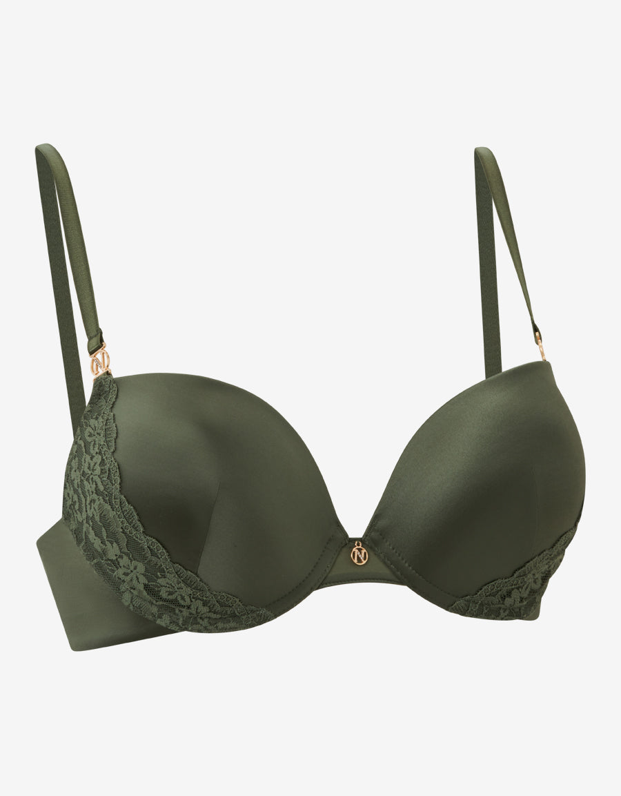 Microfibre Plunge Bra