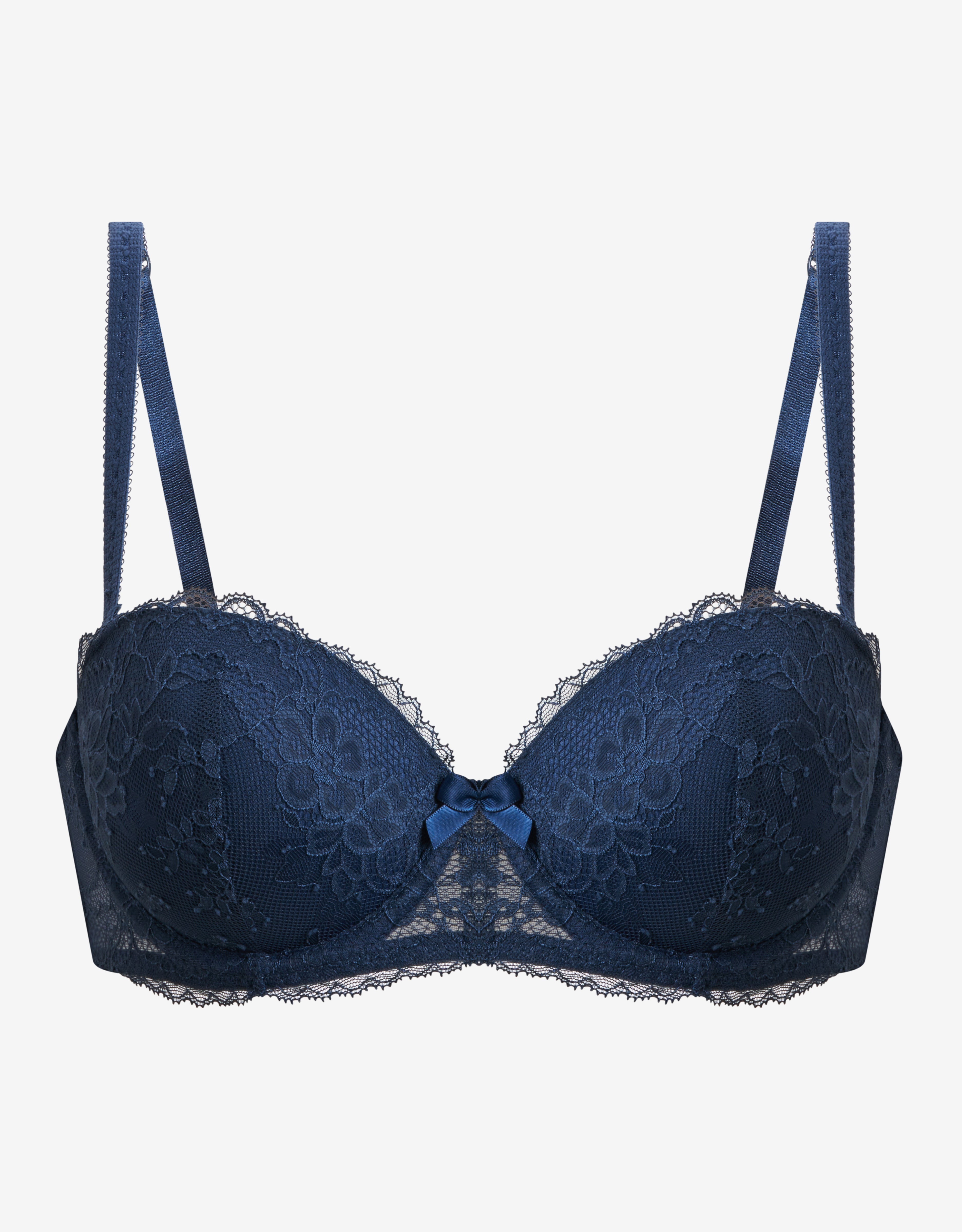 Blue Multiway Push-Up Bra