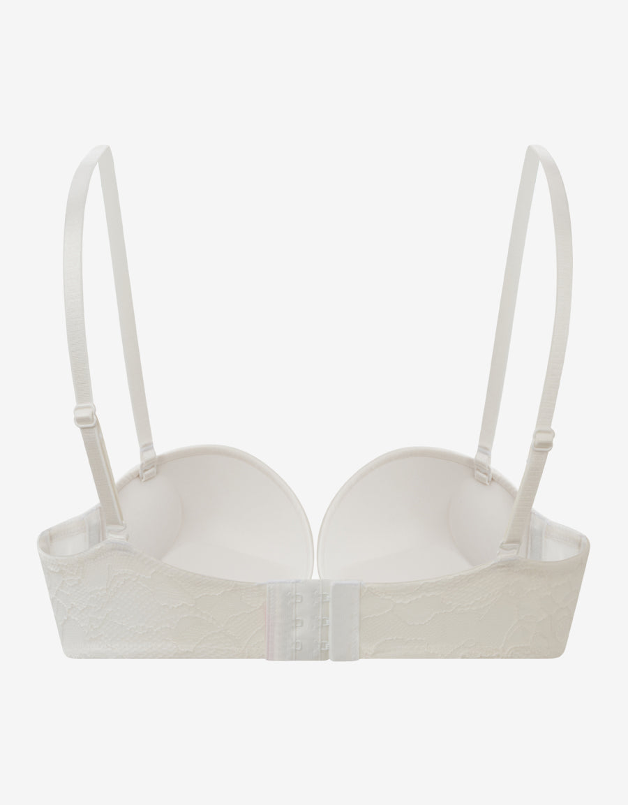 White Double Push-Up Multiway Bra