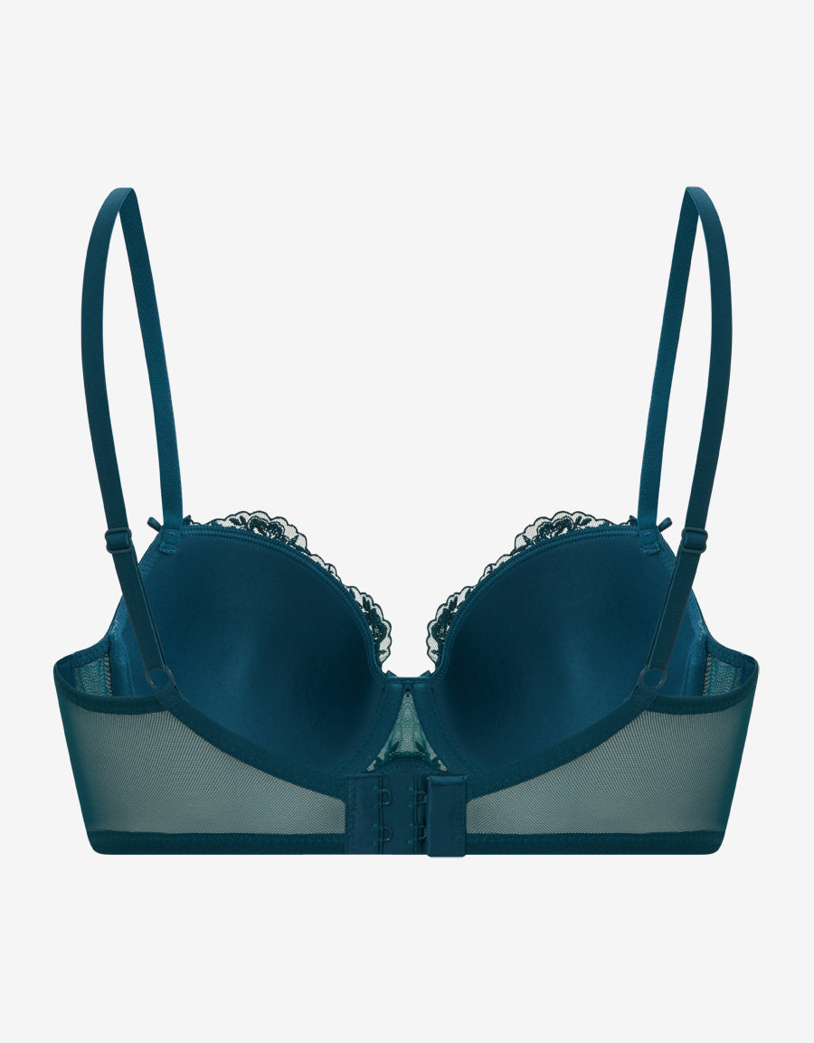 Embroidery Balconette Bra