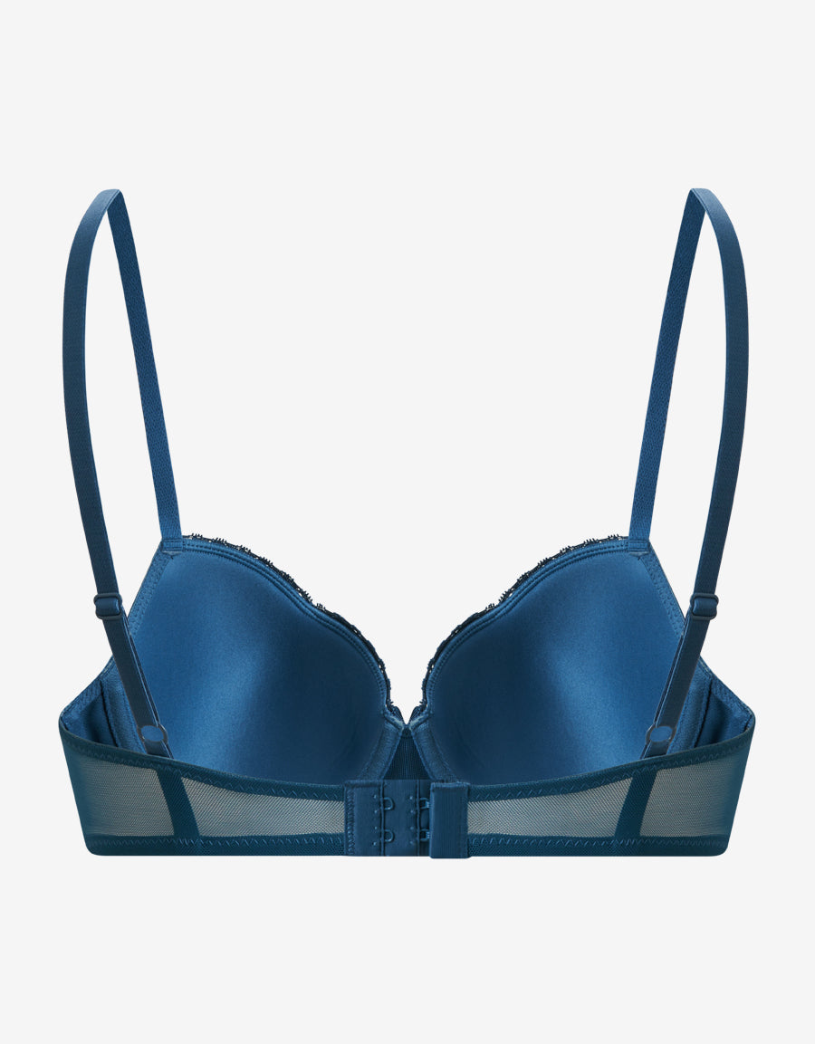 Satin Balconette Bra