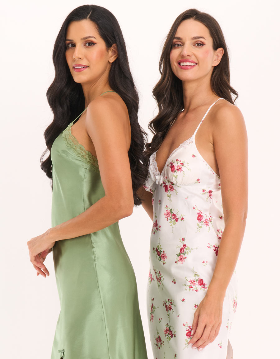 Floral 2 Long Dresses