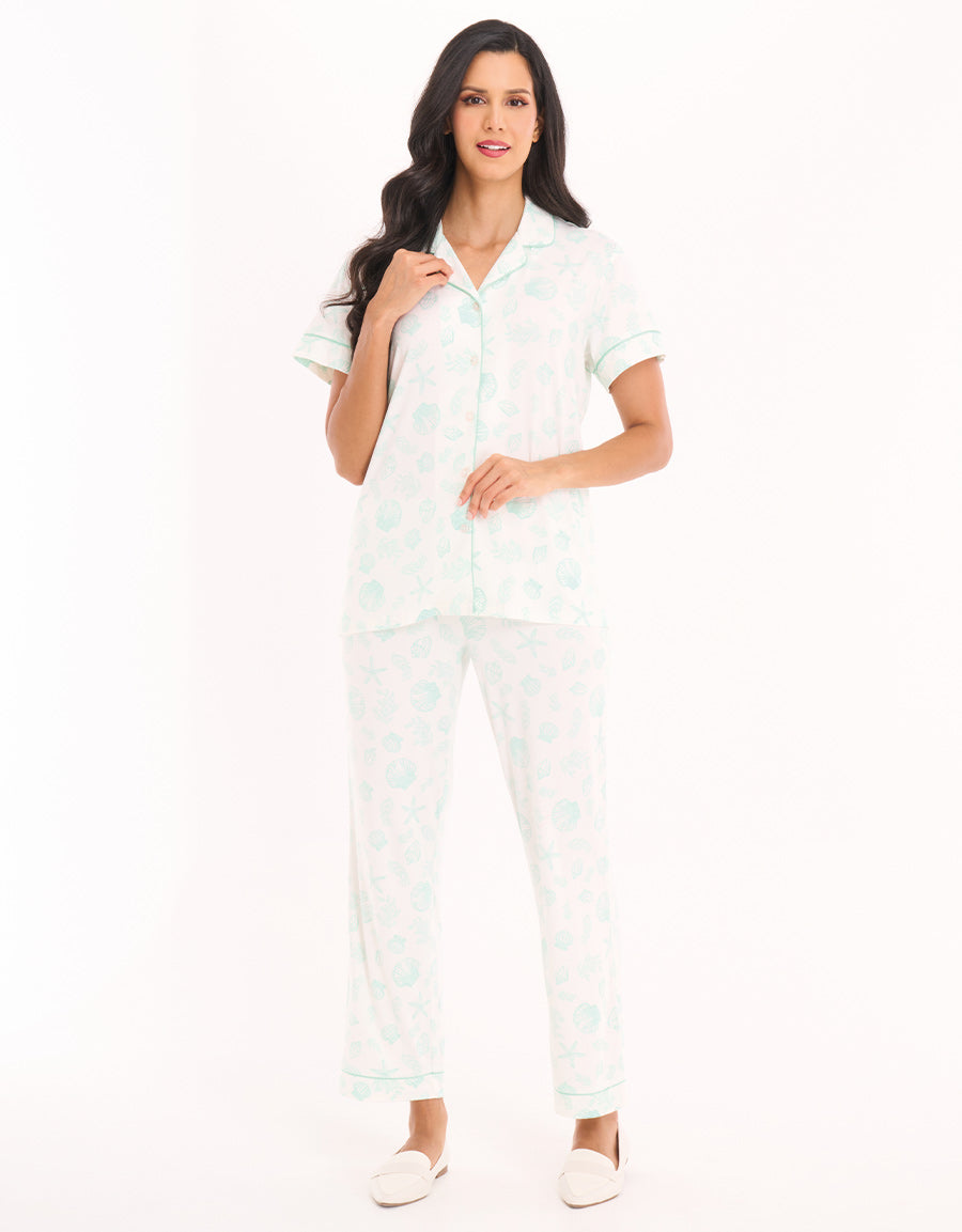 White Pajama Set
