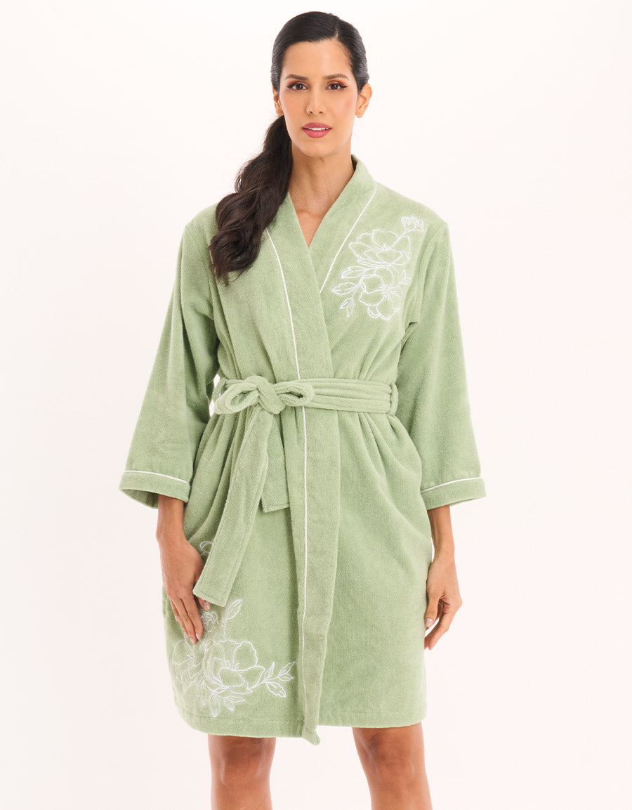 Green Robe Set