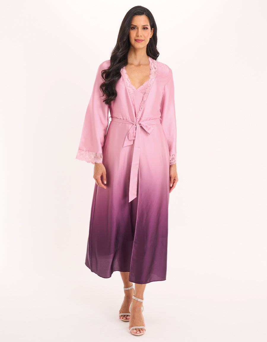 Satin Long Robe