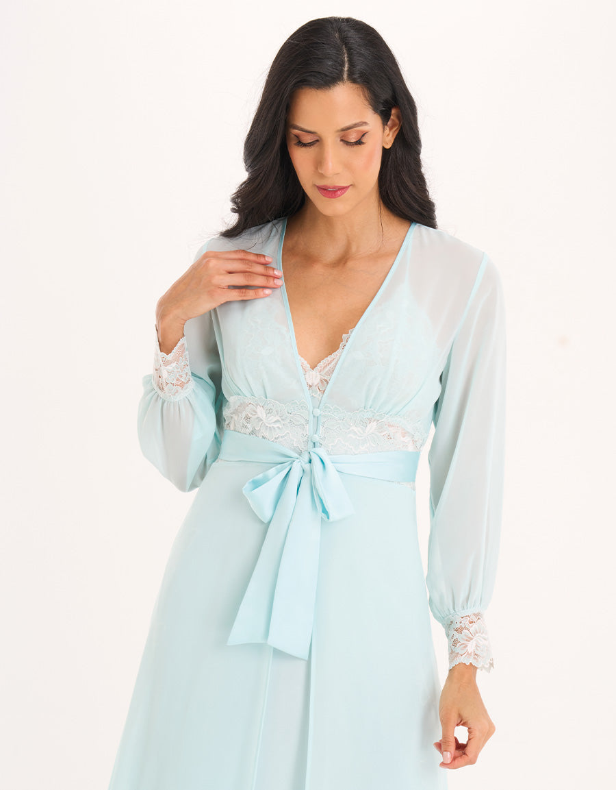 Chiffon Long Robe