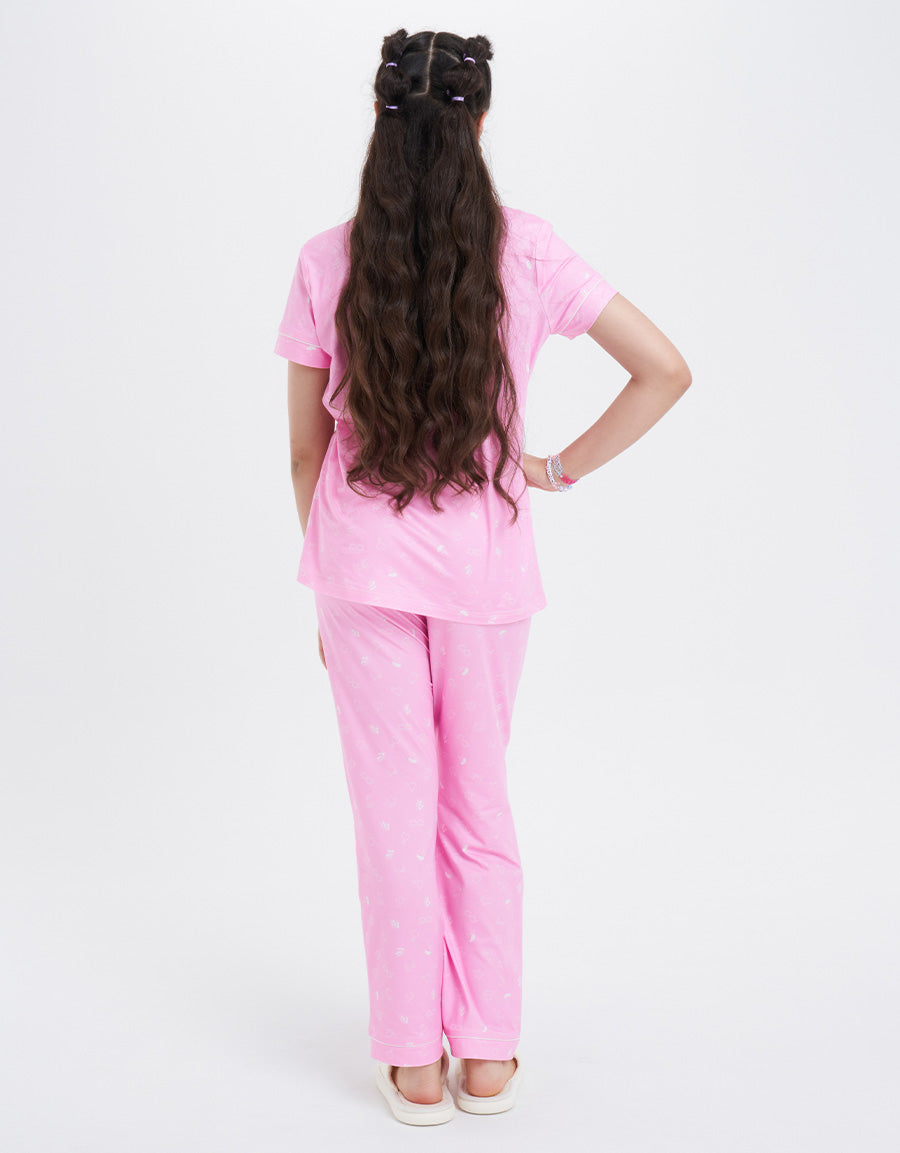 Pink Pajama Set