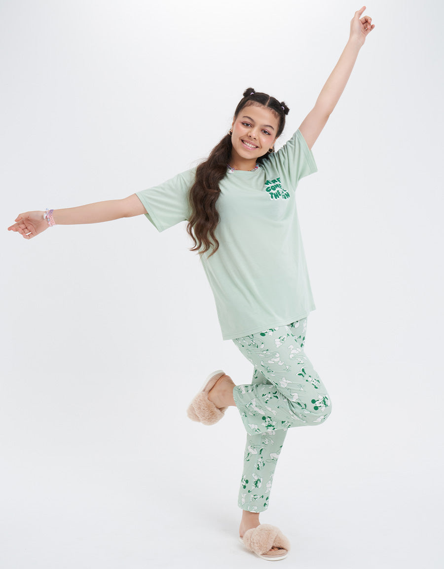 Multicolor Pajama Set