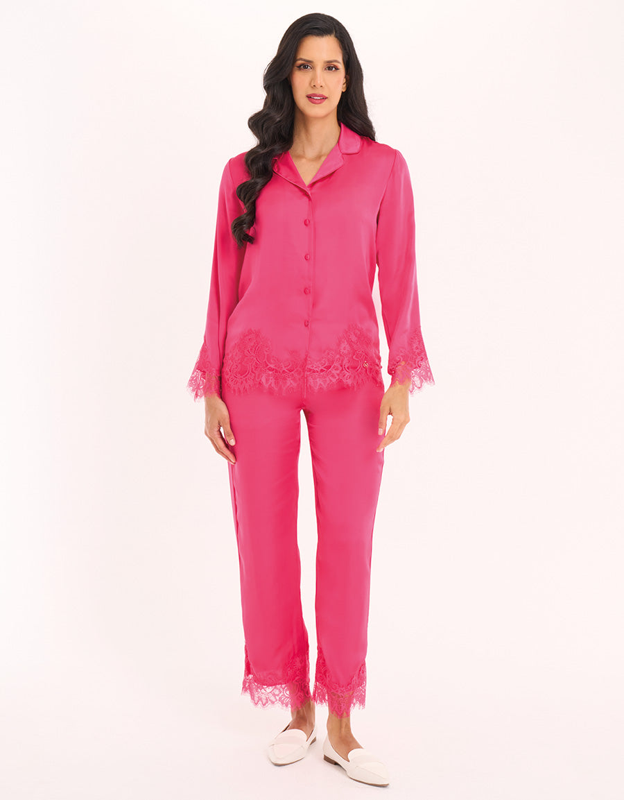 Pajama Sets Buy Silk Pajamas Online Buy Satin Pajama Set Online