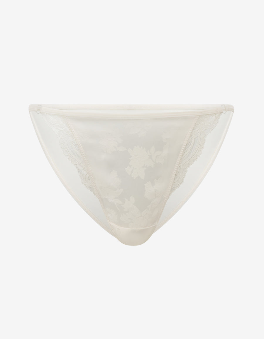 Satin And Lace Tanga