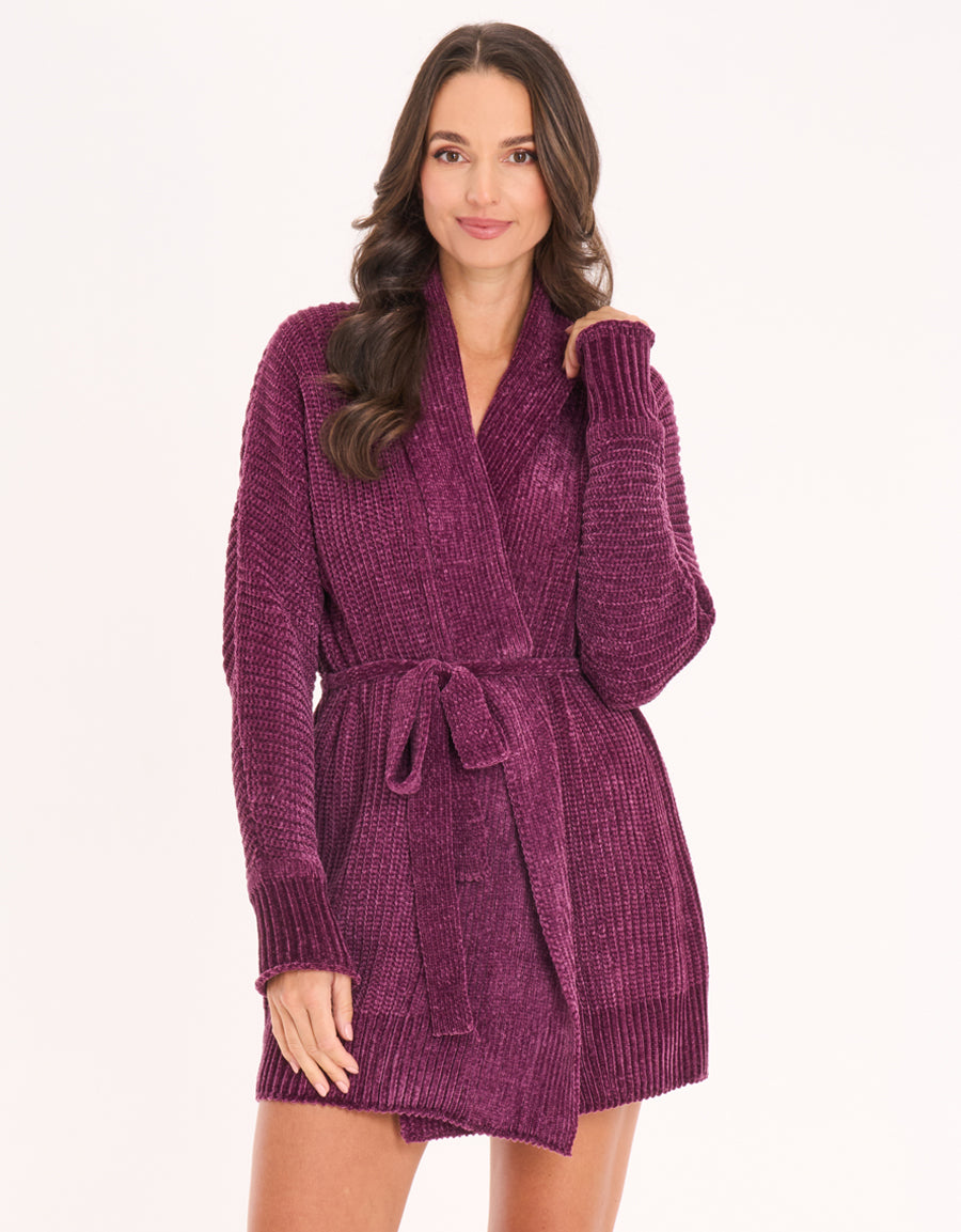 Knit Short Robe