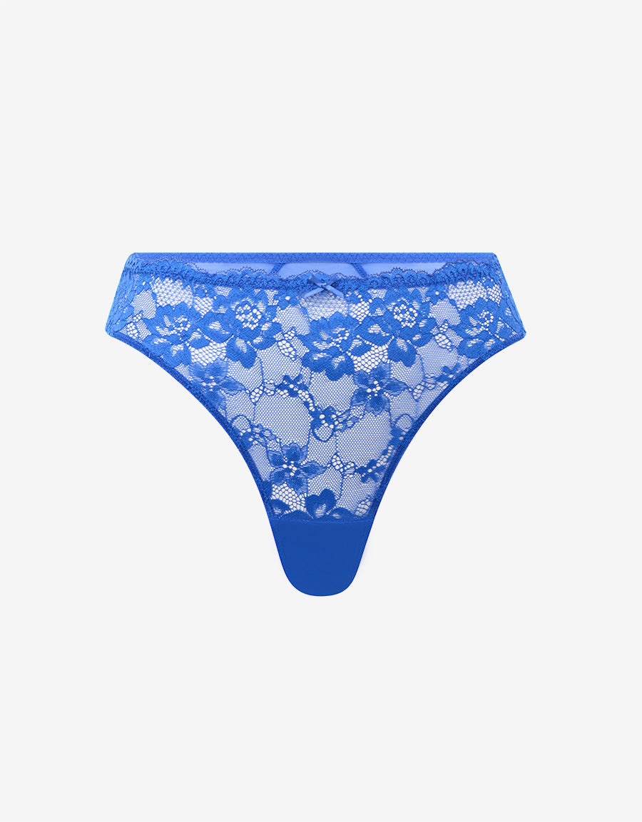 Lace Double Thong