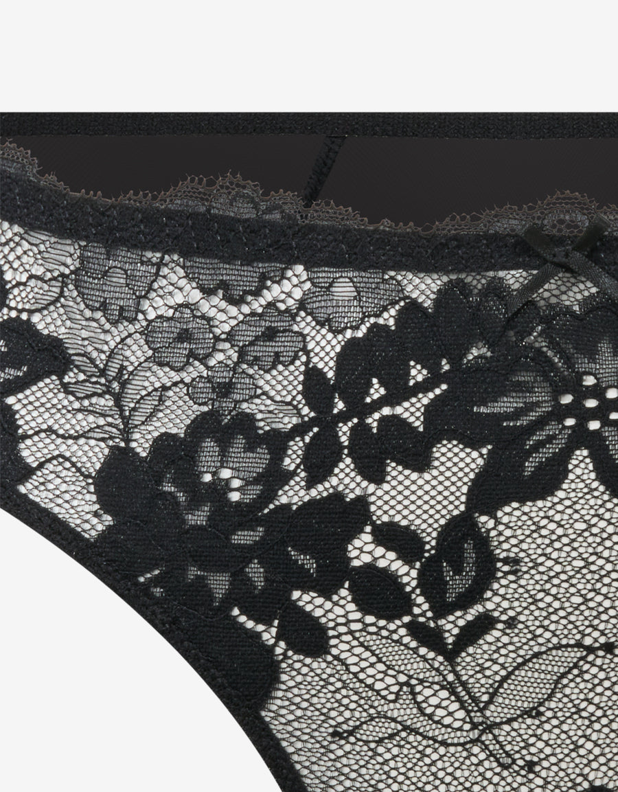 Lace Double Thong