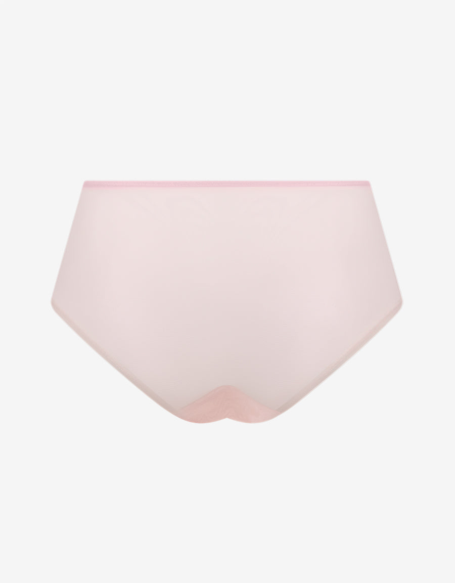 Lace And Mesh Double Boxer