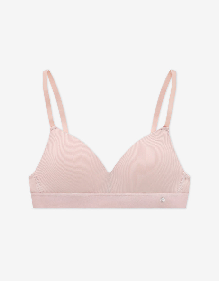 Ribbed Demi Bra