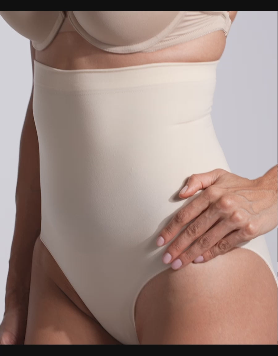 Seamless High Waist Thong
