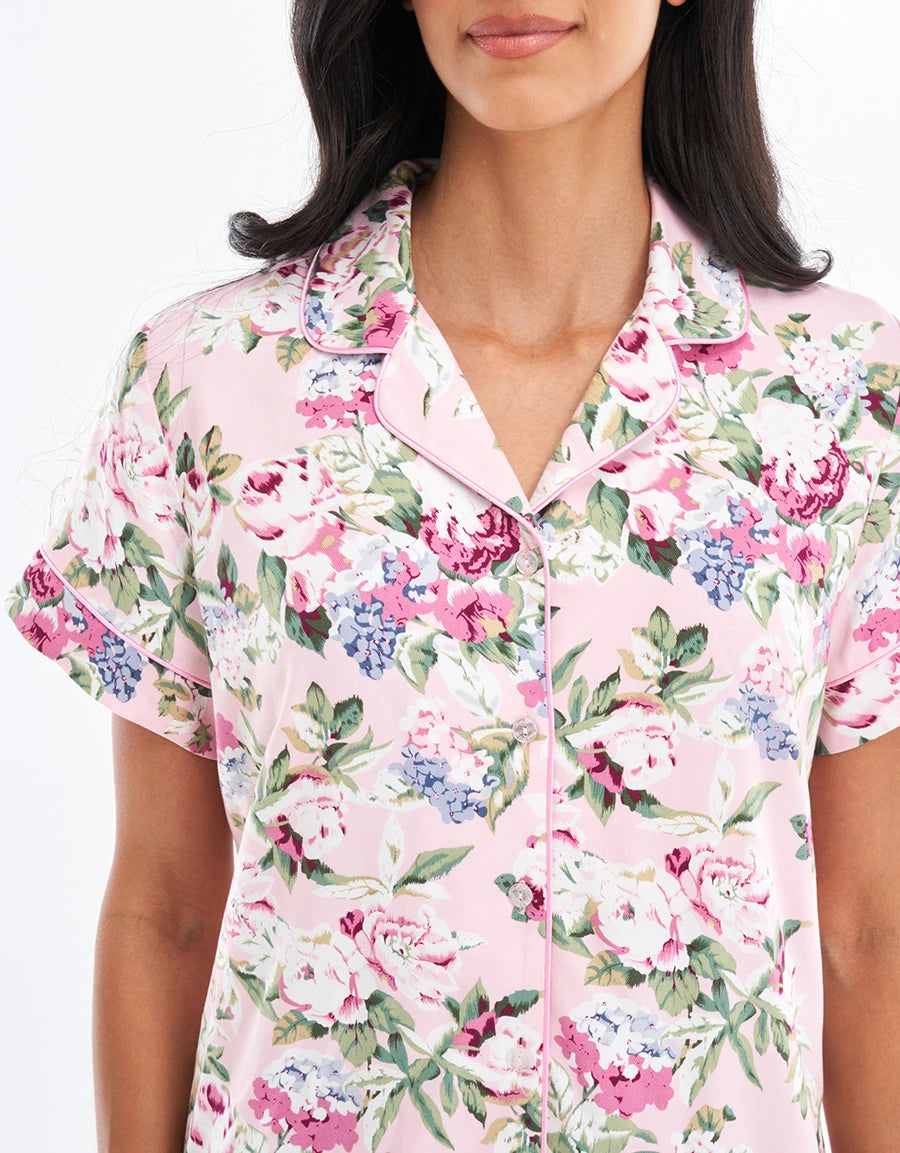 Floral Print Pajama Set