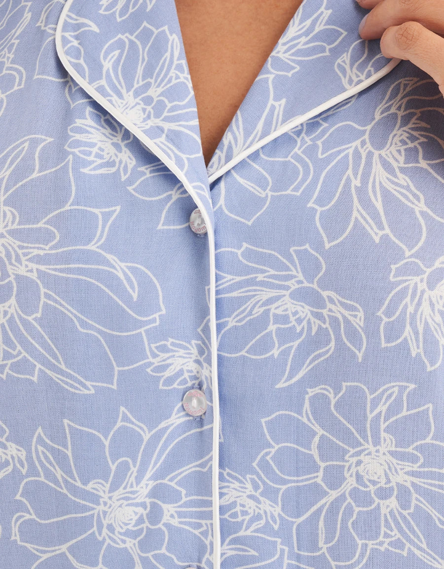 Floral Print Pajama Set