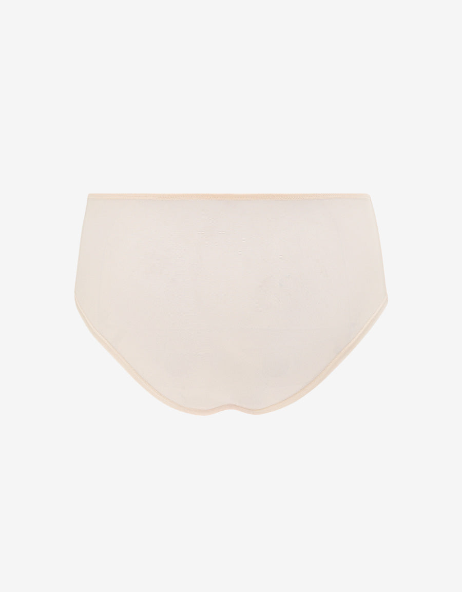 Lace-Trim Bridal Boxer Panty