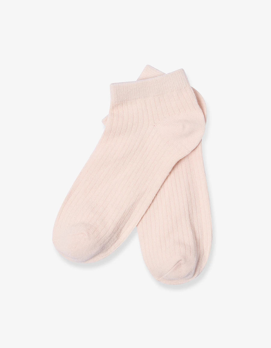 Heart Print Cotton Liner Socks
