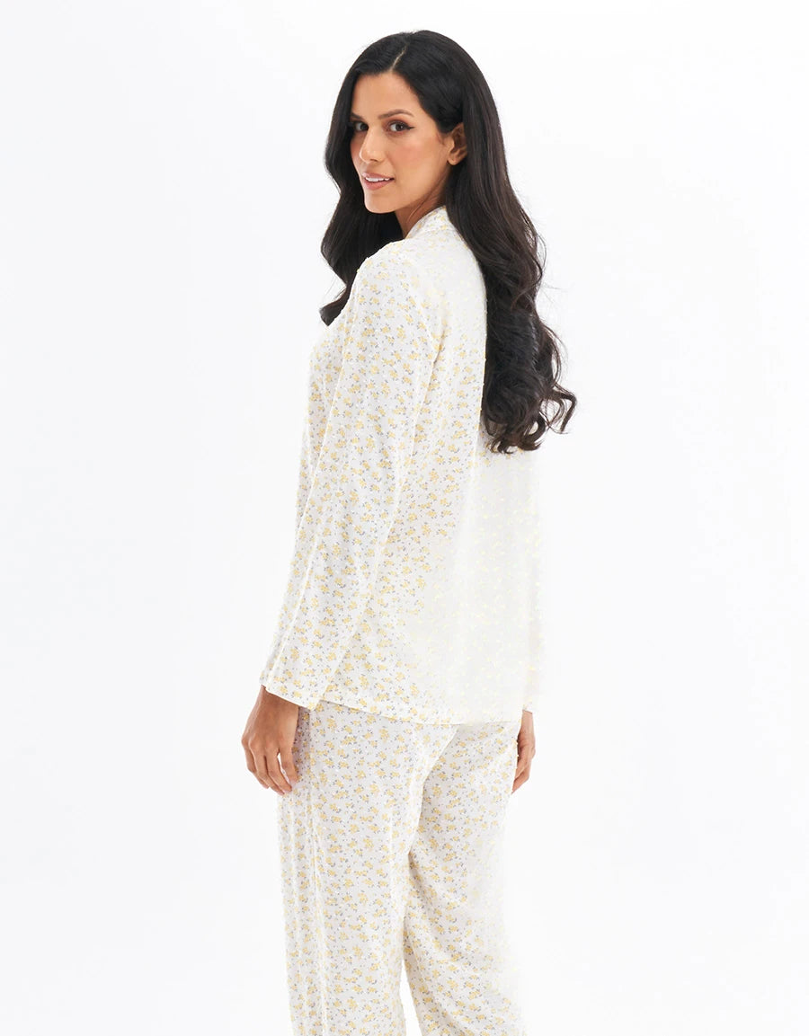 Floral Print Pajama Set