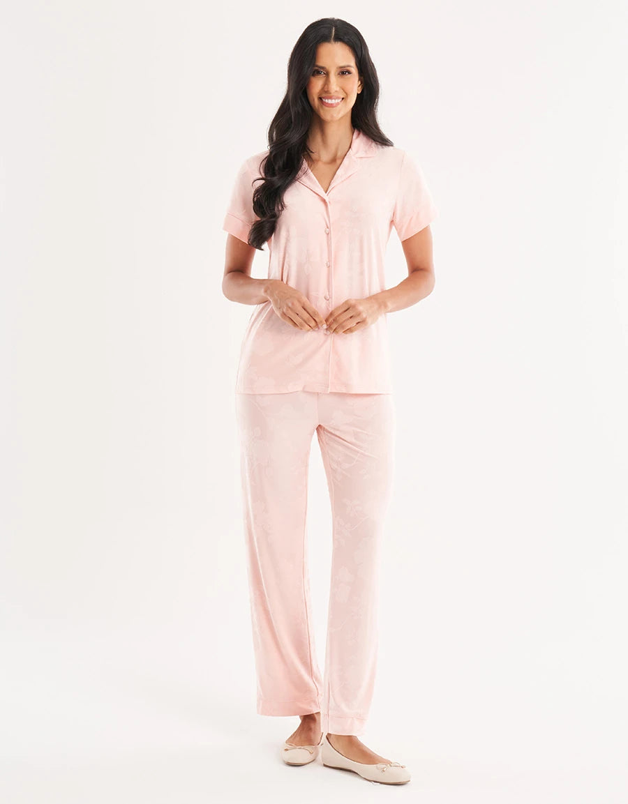 Floral Print Pajama Set