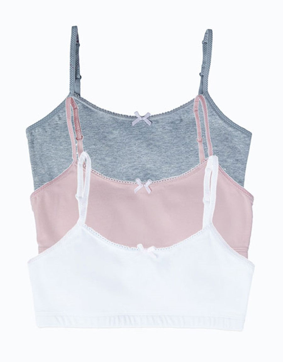 Padded Crop Top ( Pack Of 3 )