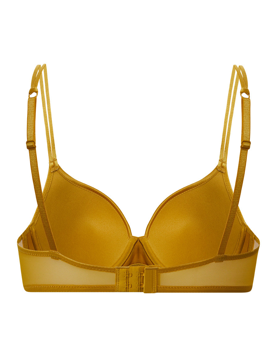 Embroidery Plunge Bra