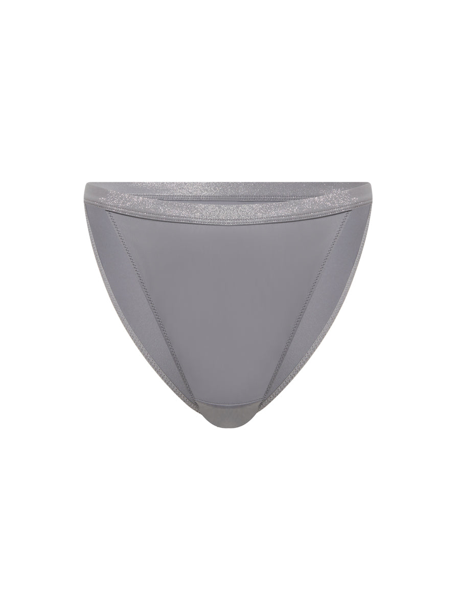 Grey Microfibre Tanga