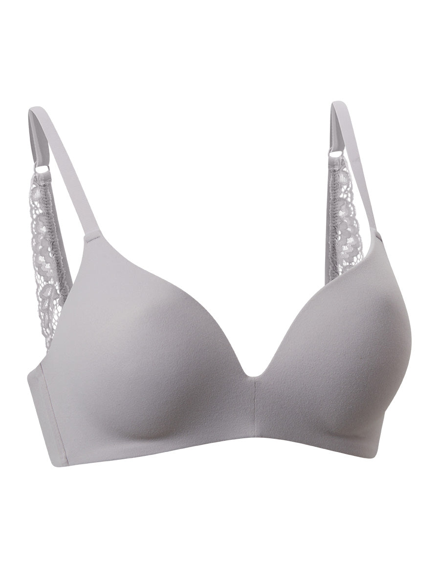 Push-Up Microfiber Plunge Bra