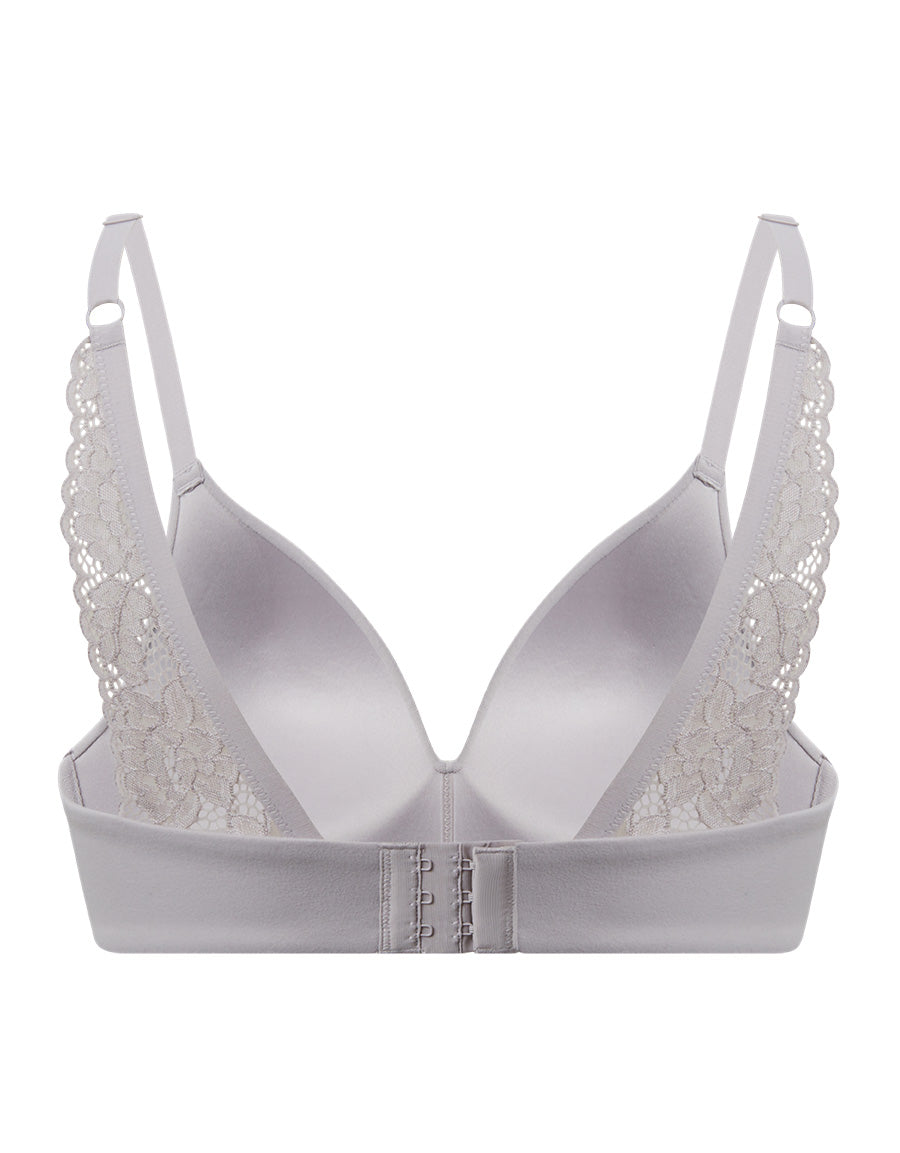 Push-Up Microfiber Plunge Bra
