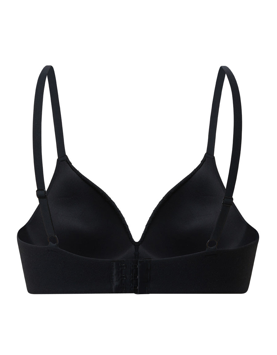 Push-Up Microfiber Plunge Bra