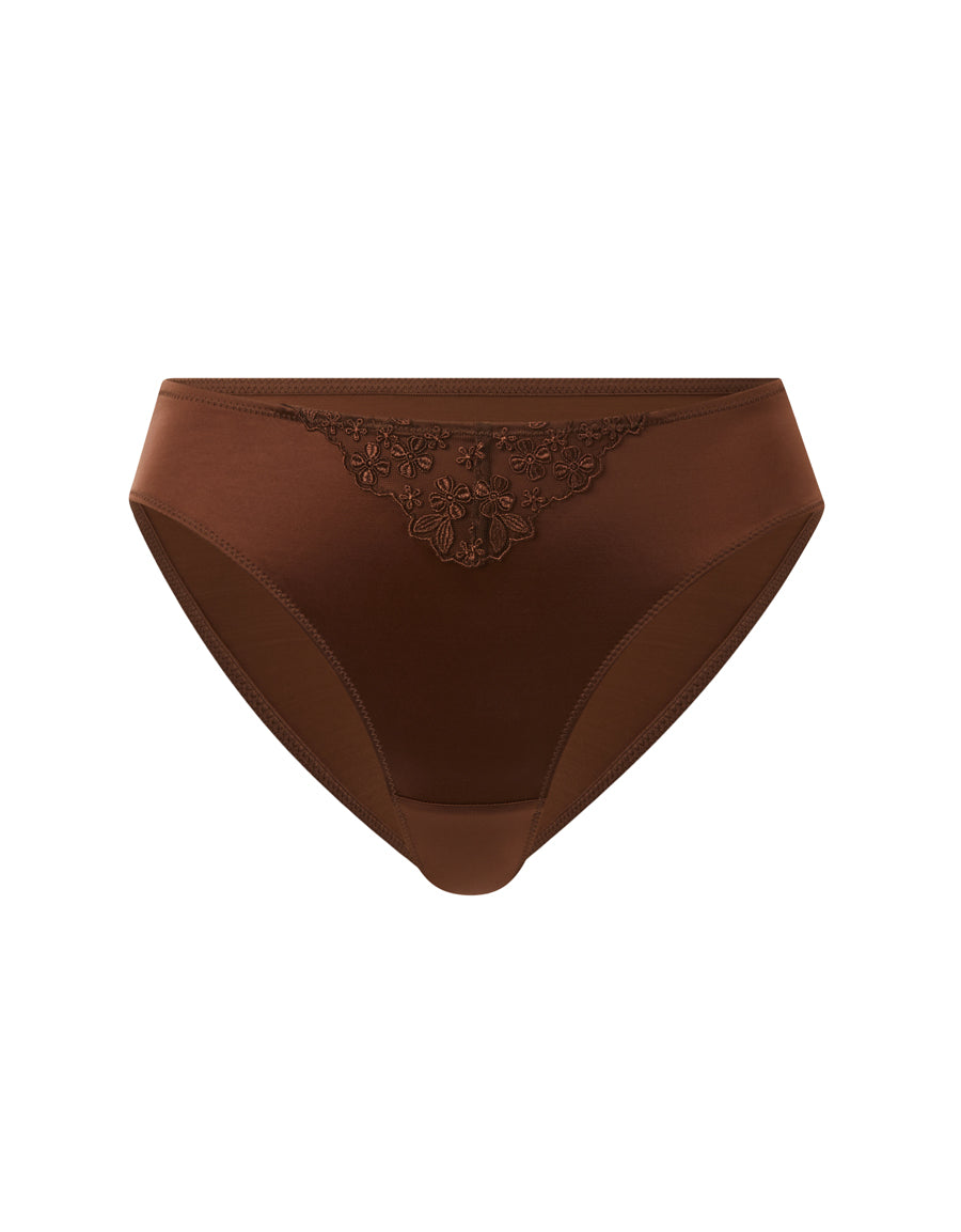 Mocha Microfiber Brazilian