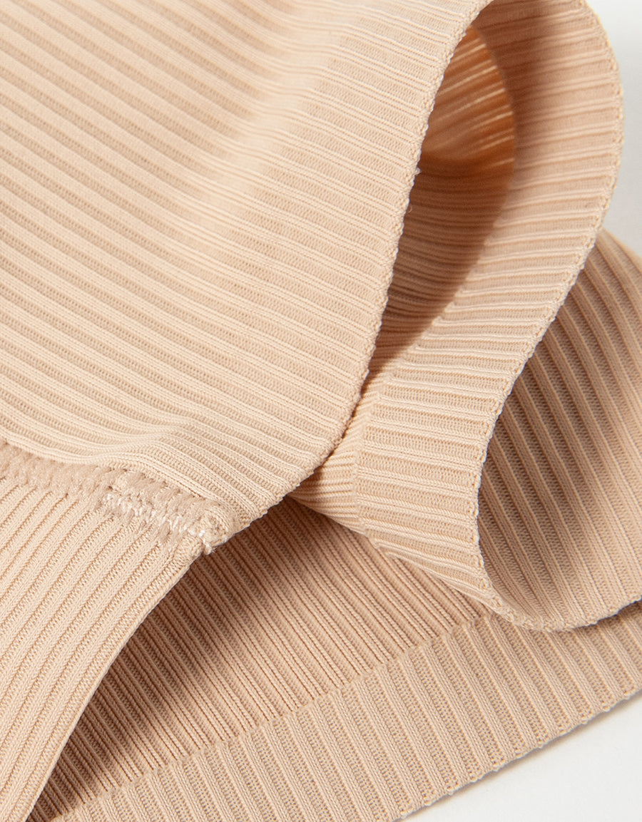Microfiber Rib Long Leg Panty