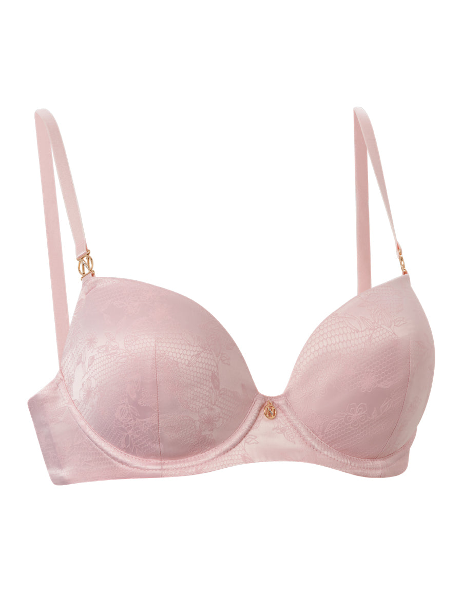 Satin Balconette Bra