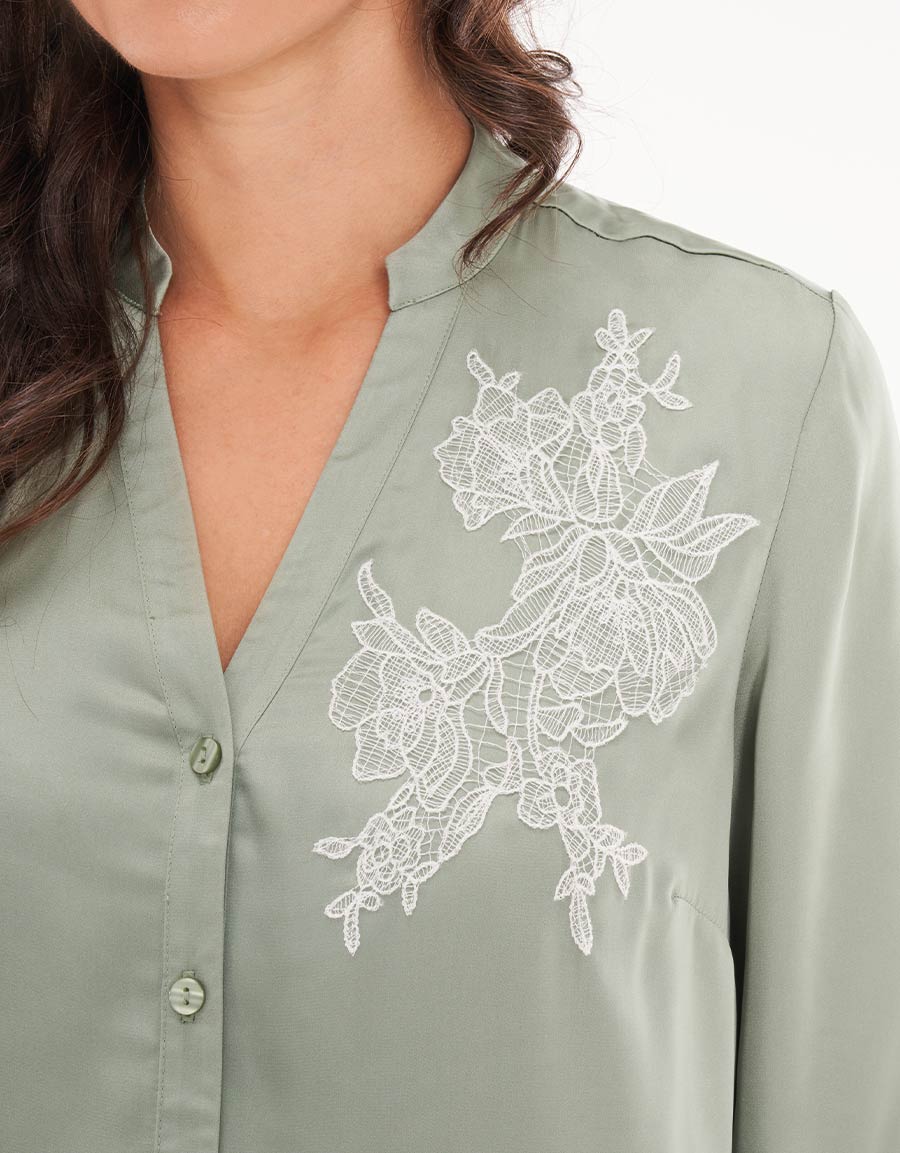 Satin Pajama Set