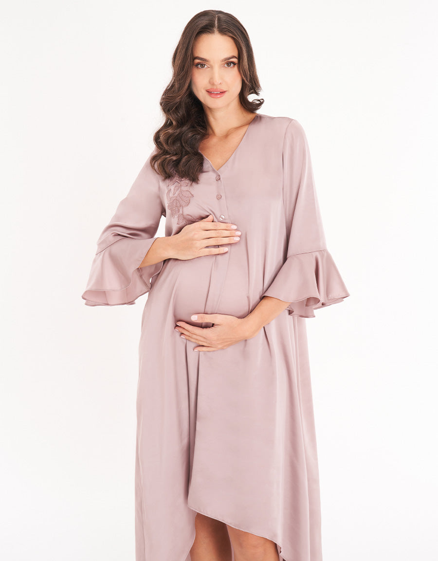 Satin Reception Dress