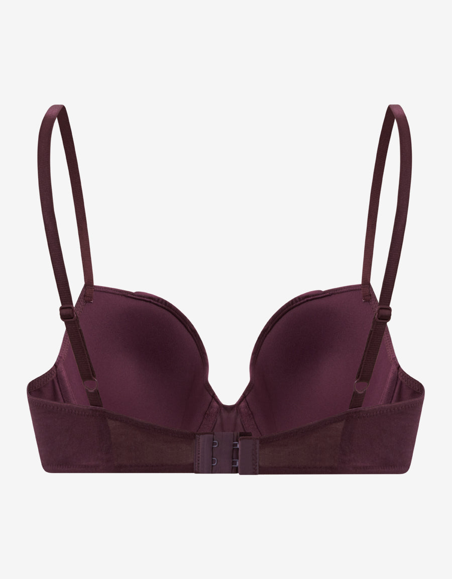 Cotton Plunge Bra