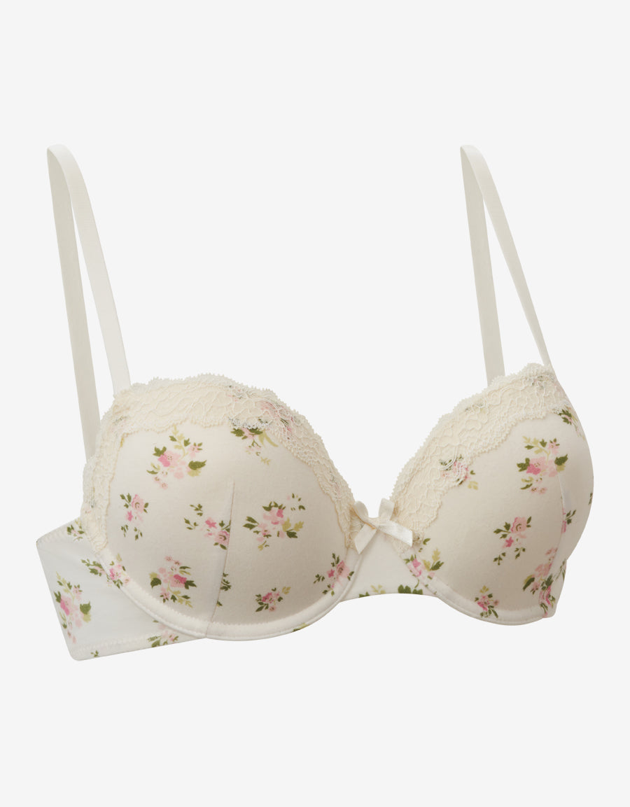Cotton Balconette Bra