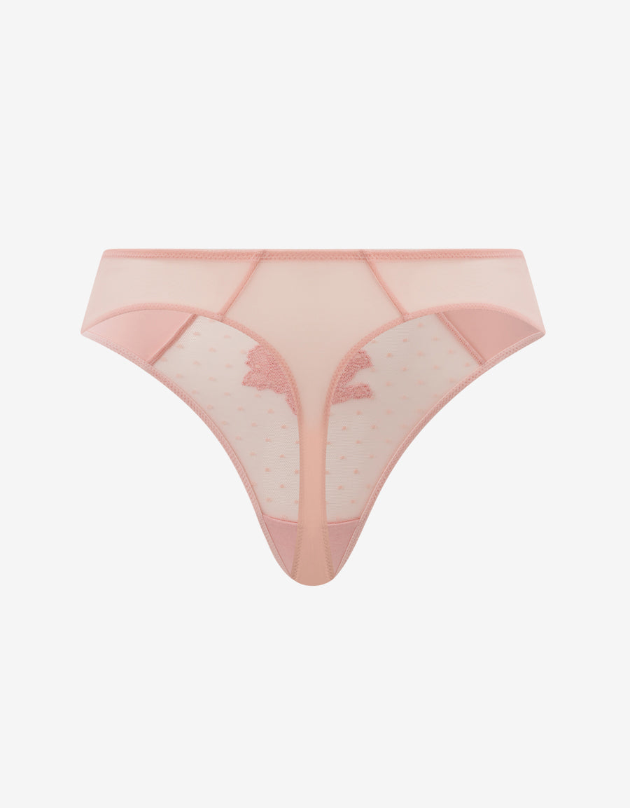 Embroidery Thong