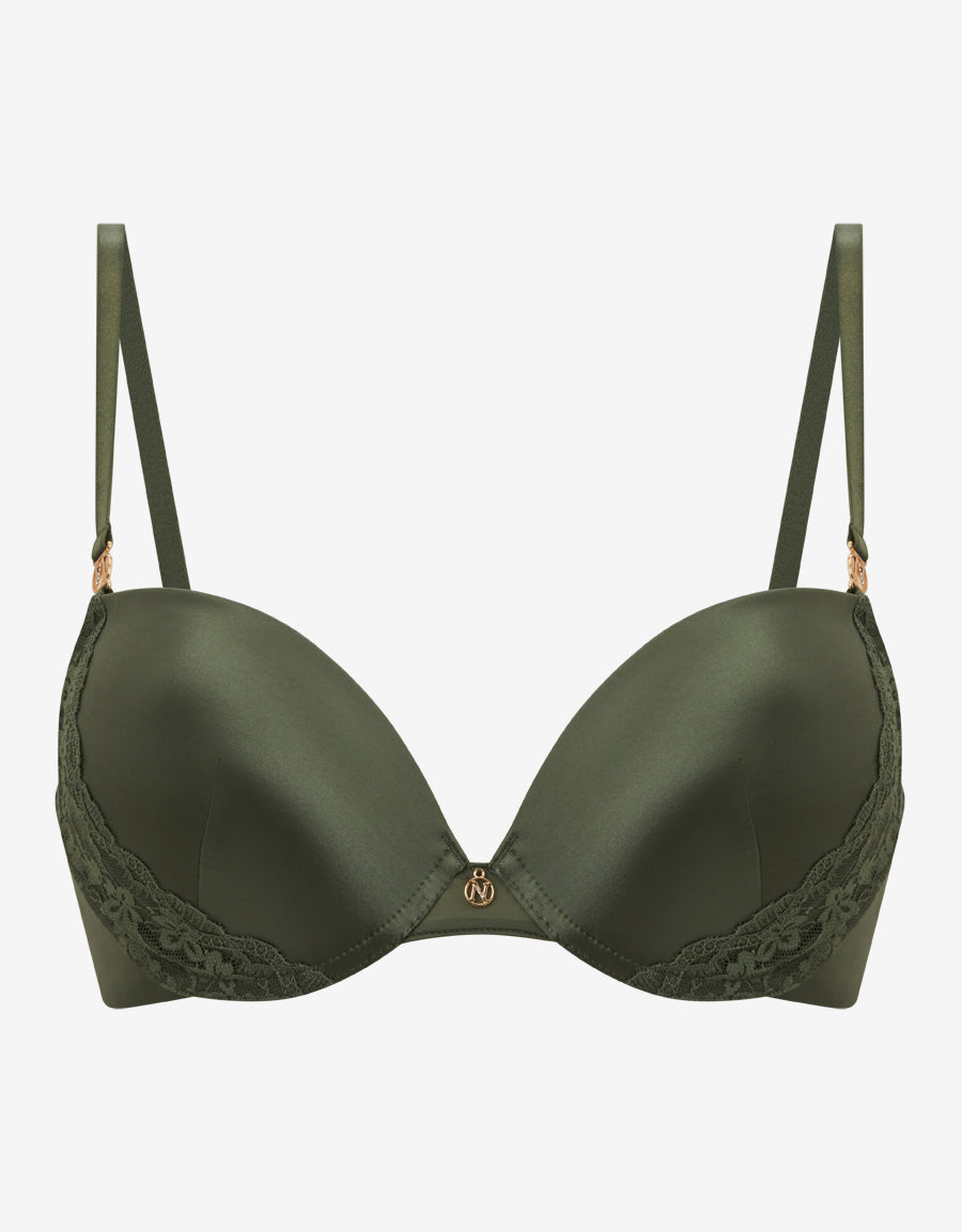 Microfibre Plunge Bra