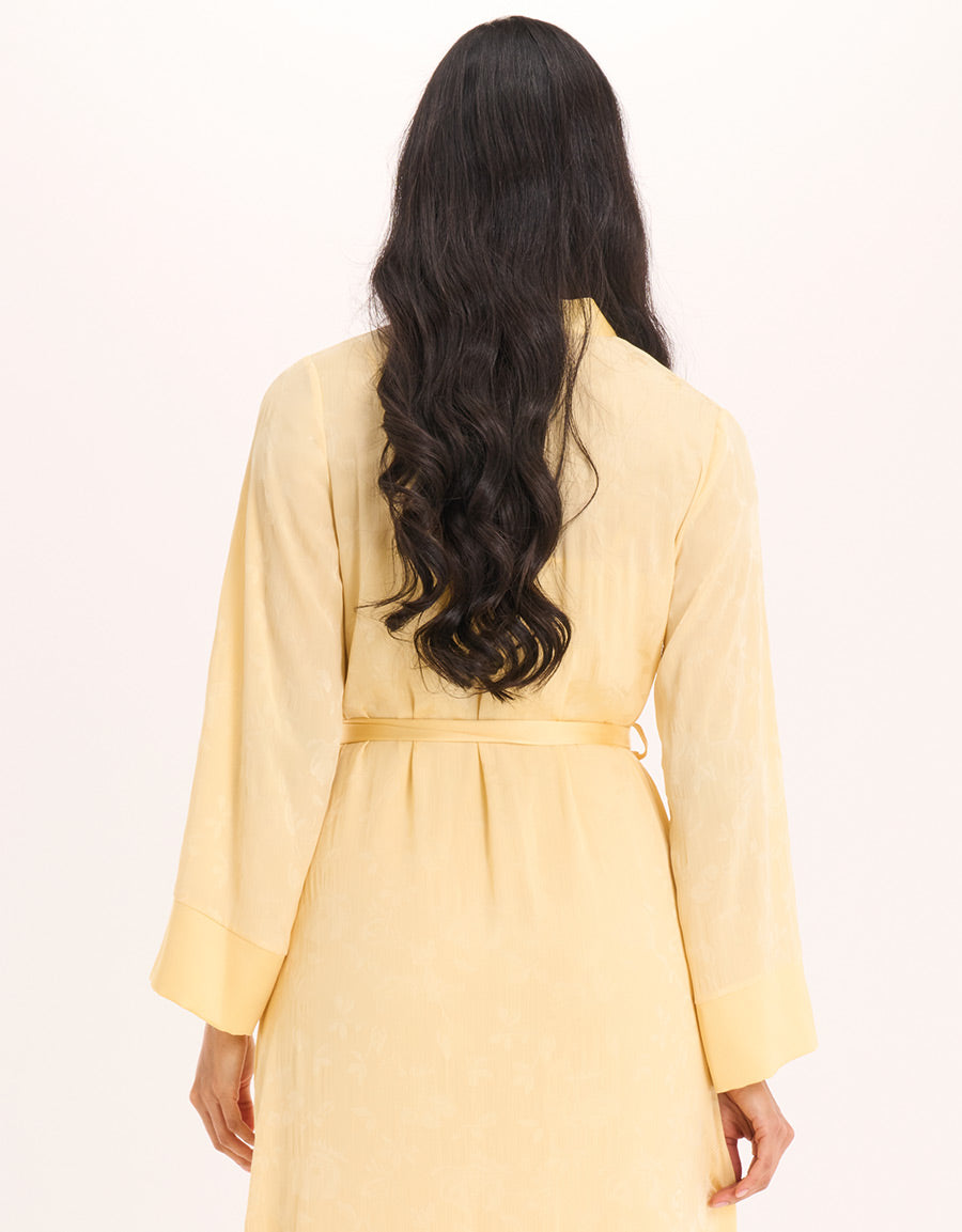 Yellow Long Robe