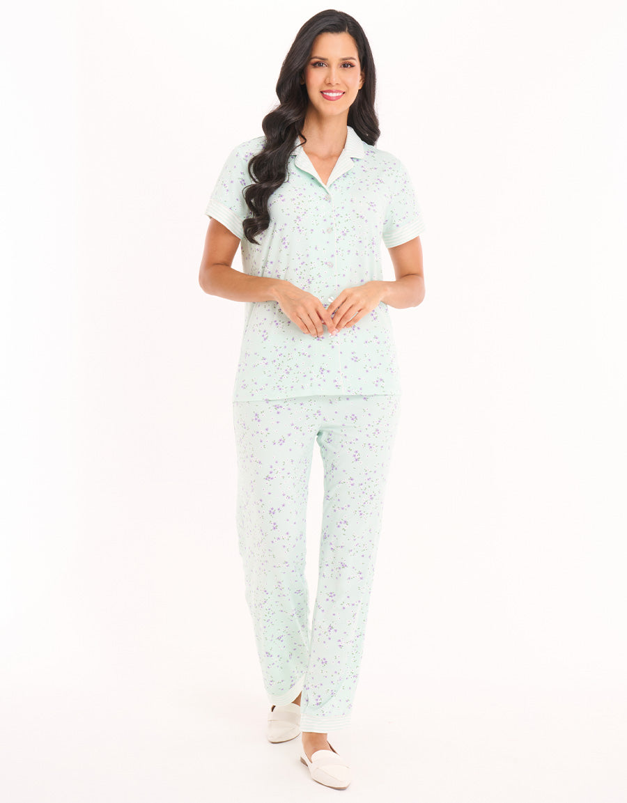 Green Pajama Set